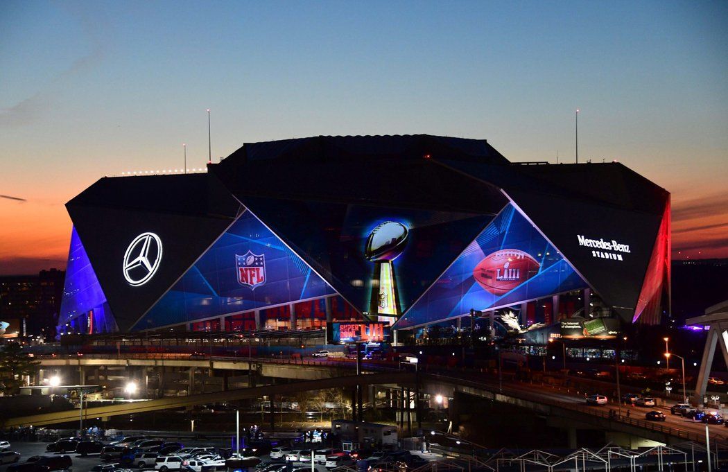 Mercedes-Benz Stadium v Atlantě