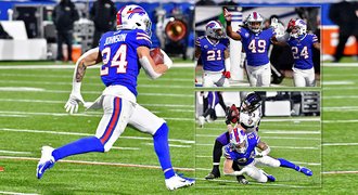 Paráda, jaká se v NFL nevidí! Buffalu Bills pomohl běh přes celé hřiště