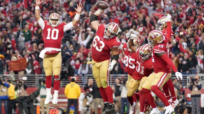 San Francisco si zajistilo postup do Super Bowlu na úkor Green Bay především výborným výkonem v prvním poločase.