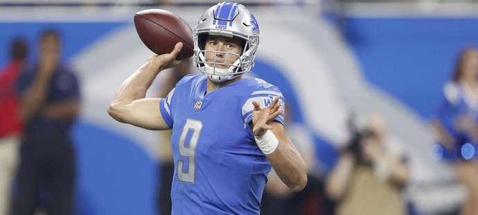 Nejdůležitější hráč týmu Matthew Stafford má o budoucnost postaráno