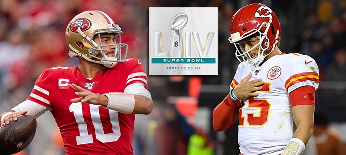 Super Bowl 2020 ONLINE: San Francisco 49ers - Patrick Mahomes