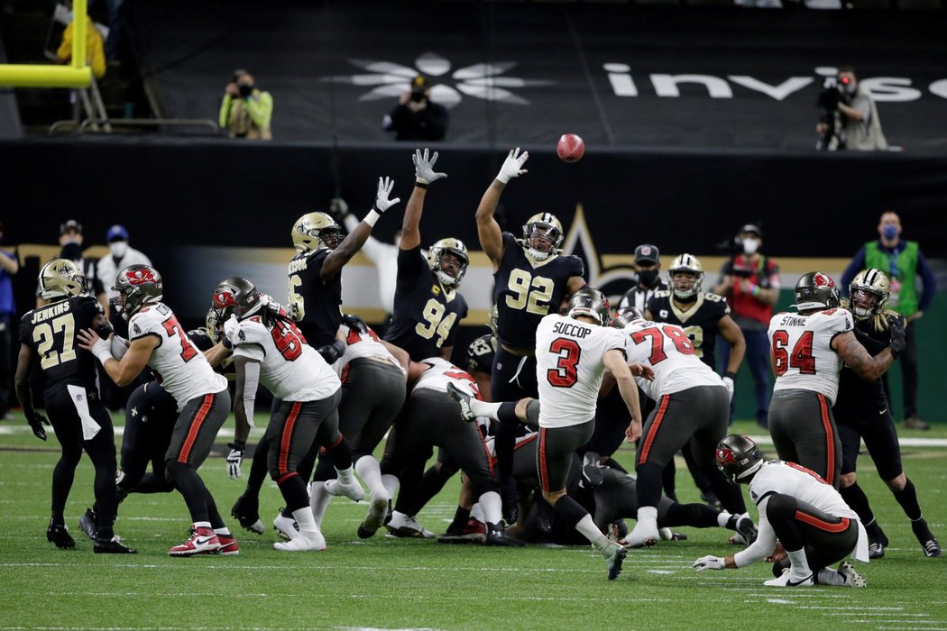 Tampa Bay Buccaneers zvládli souboj s New Orleans Saints a zahrají si konferenční finále NFL