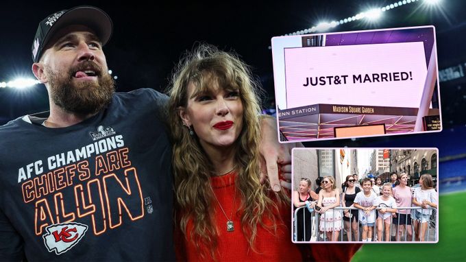 Bůh žehnej Taylor Swift. Zpěvačka vydělala NFL miliony, svatba s Kelcem spojila impéria Bůh žehnej Taylor Swift. Zpěvačka vydělala NFL miliony, svatba s Kelcem spojila impéria