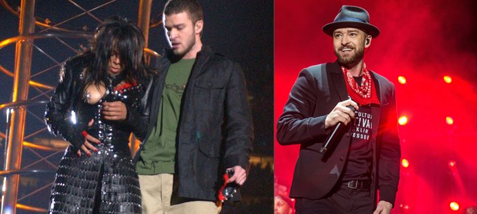 Justin Timberlake 14 let po skandálu s odhaleným ňadrem zazpívá na Superbowlu