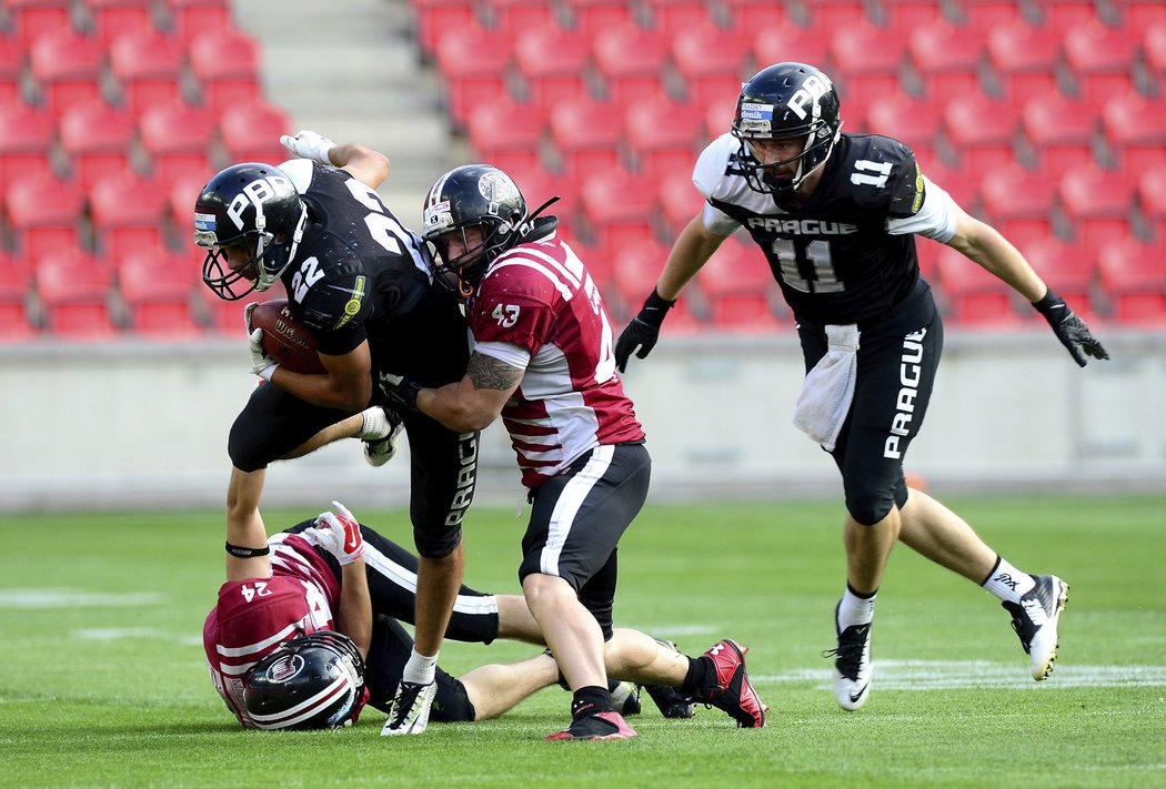 V poločase vedli Prague Black Panthers 31:0