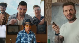 Reklamy při Super Bowlu: Messi čeká na pivo, Gretzky hraje s Bradym