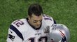 Tom Brady dokázal získat s Patrioty v prvním poločase Super Bowlu jen tři body