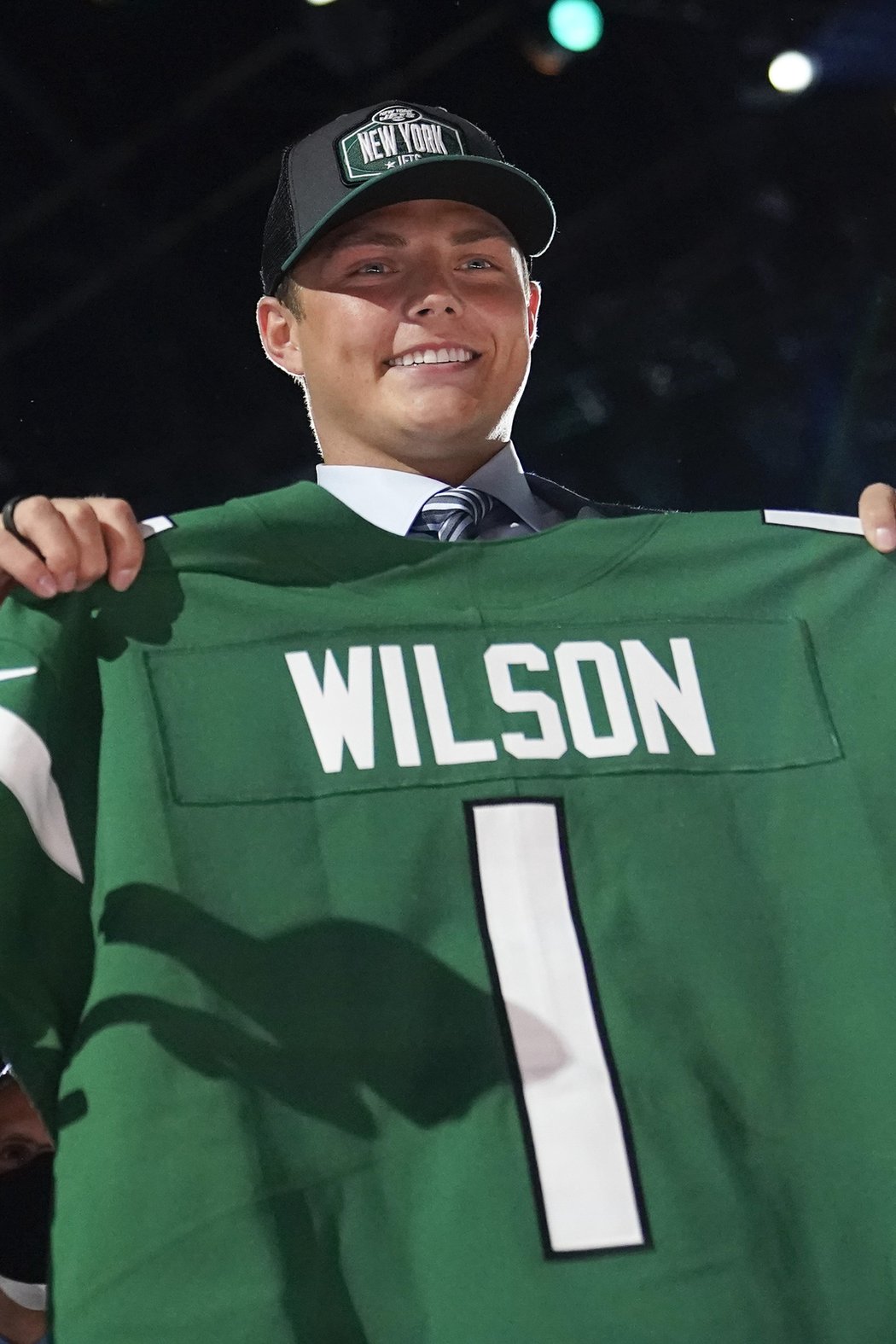 Zacha Wilsona si na draftu NFL vybrali Jets