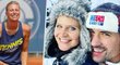 Bývalé tenistky Andrea Sestini Hlaváčková a Lucie Šafářová vyrazili s rodinami na sněhové radovánky