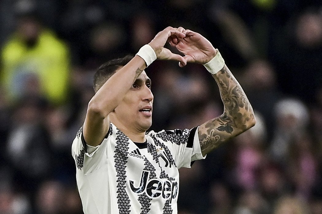 Špičkový křídelník Di María momentálně válí za Juventus