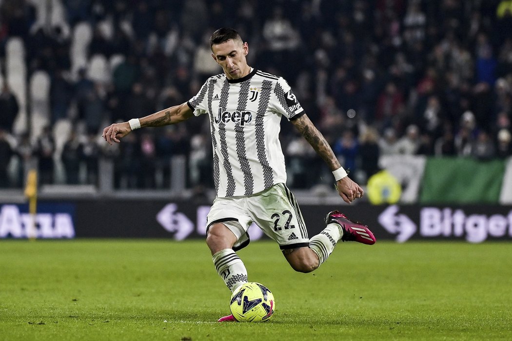 Špičkový křídelník Di María momentálně válí za Juventus