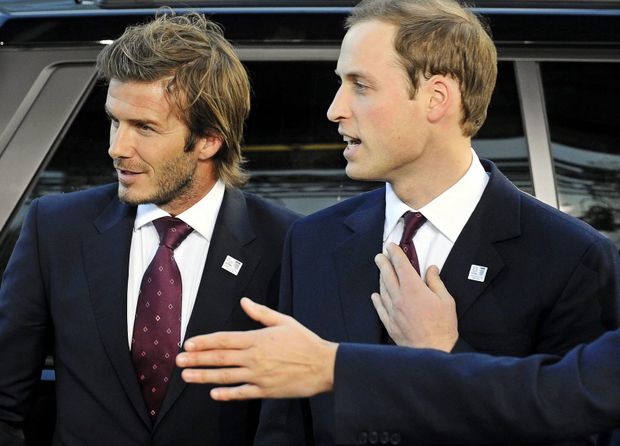 David Beckham s princem Williamem pořadatelství pro Anglii nezajistili David Beckham s princem Williamem pořadatelství pro Anglii nezajistili