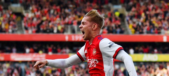 Skóre utkání proti Tottenhamu otevřell Emile Smith Rowe