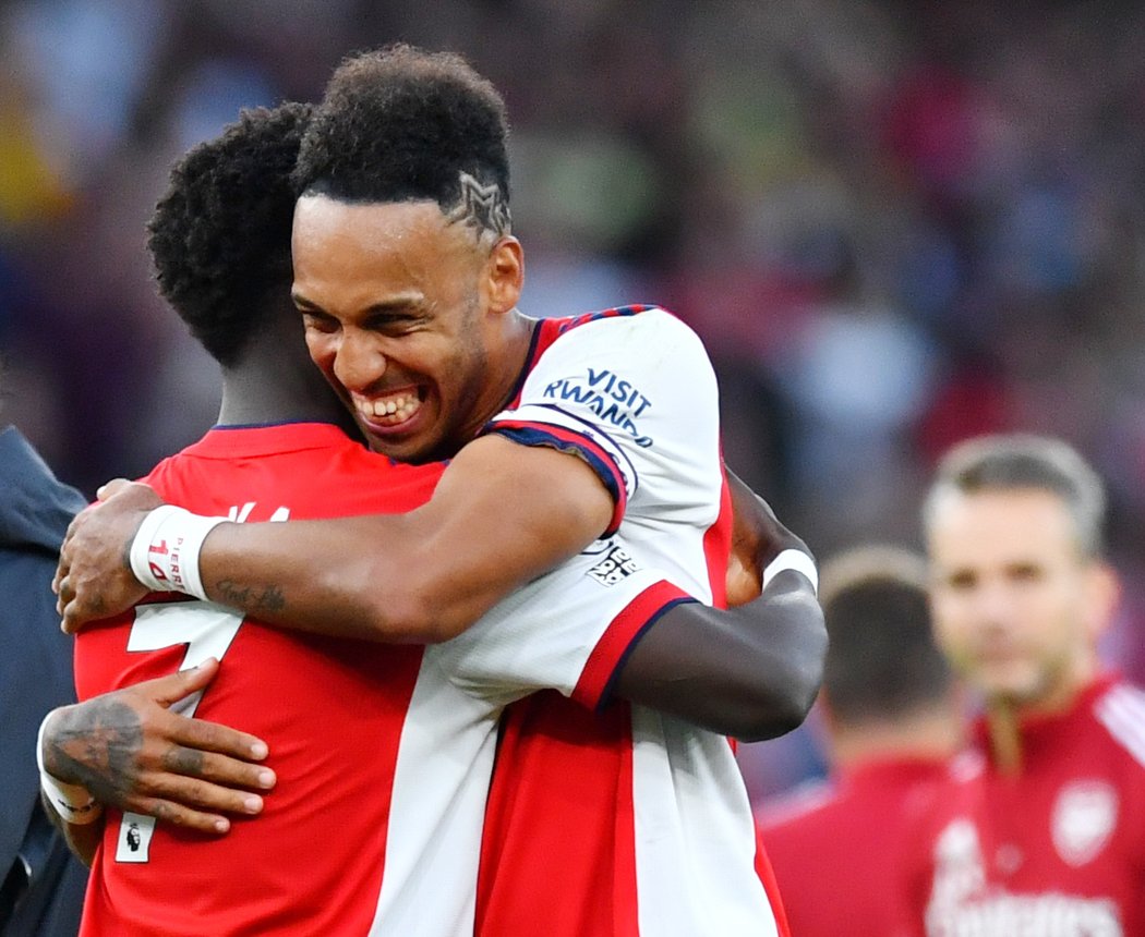 Velká radost Arsenalu z výhry nad rivalem