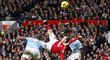 Wayne Rooney parádními nůžkami rozhodl u výhře United nad City