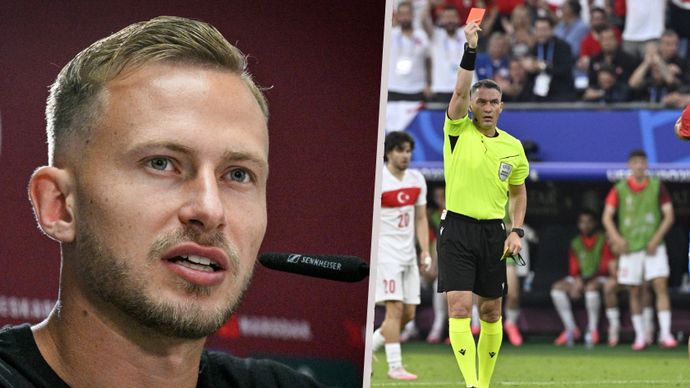 Antonín Barák zápas proti Turecku nedohrál.