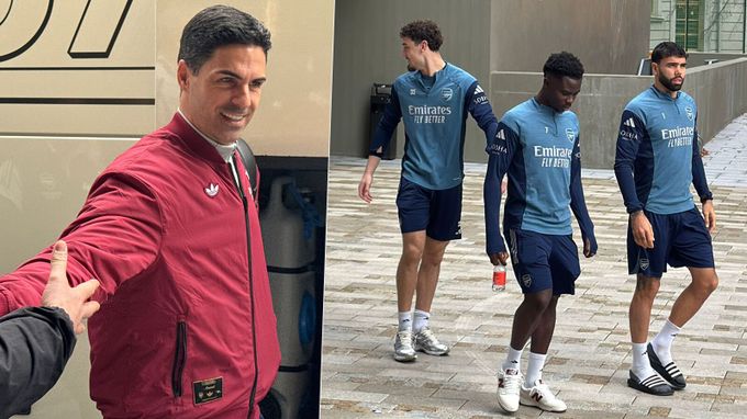 Tajný přílet Arsenalu do Prahy. Žádný trénink v Edenu, dopoledne tým vyrazil z hotelu Tajný přílet Arsenalu do Prahy. Žádný trénink v Edenu, dopoledne tým vyrazil z hotelu