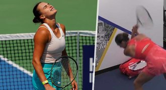 Zkrat Sabalenkové po prohraném finále US Open: Výbuch vzteku! Zkrat Sabalenkové po prohraném finále US Open: Výbuch vzteku!