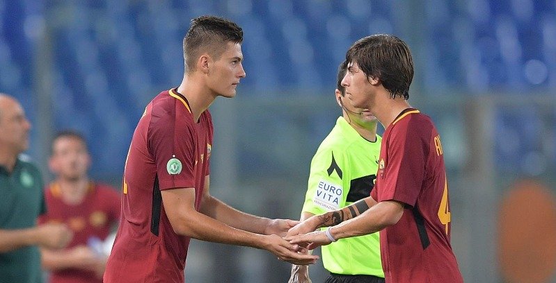 Patrik Schick si připsal první odehrané minuty za AS Řím