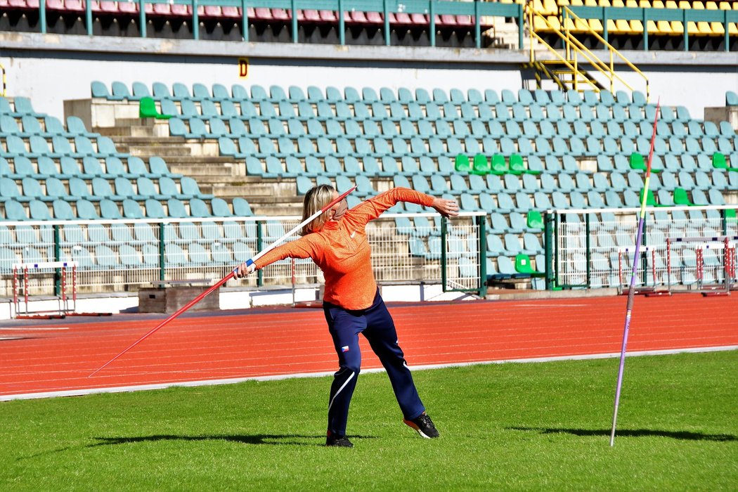 Oštěpařka Barbora Špotáková