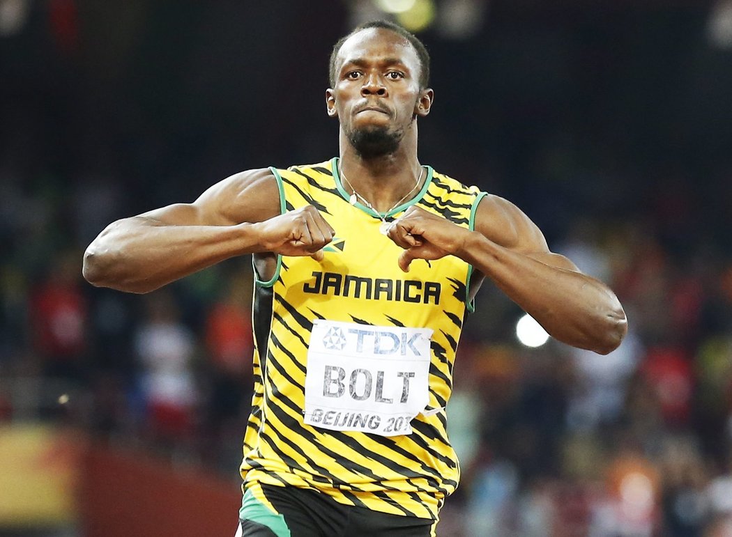 Usain Bolt vyhrál v běhu na 200 metrů