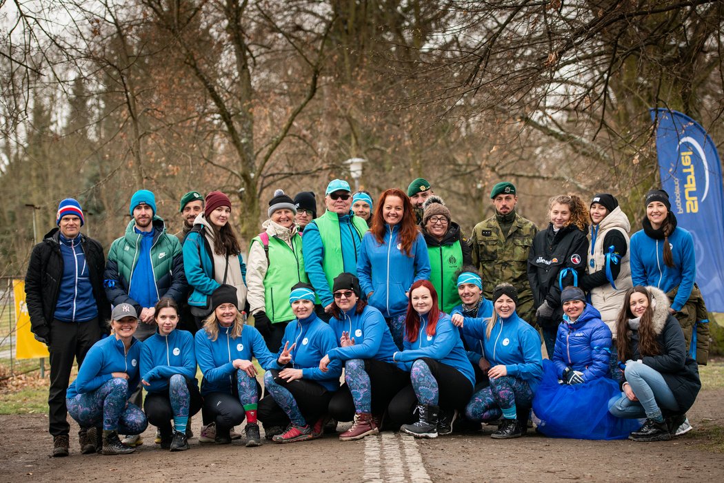 V Plzni proběhl charitativní modrý běh RUN for ProCit na podporu dětí s poruchou autistického spektra a jejich rodin