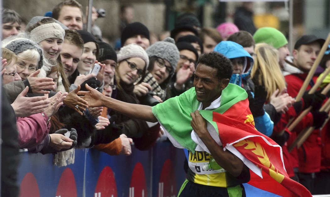 Vítězem pražského půlmaratonu se stal favorit Tadese