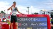 Nor Jakob Ingebrigtsen překonal na Diamantové lize v Oslu evropský rekord v běhu na 1500 m. Vlastní výkon z OH 2021 vylepšil o 37 setin na 3:27,95