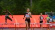 Běžkyně Sydney McLaughlinová-Levroneová během závodu