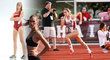 Americká běžkyně Kimberley Ficenecová má českou krev, oba rodiče jsou Češi. Sní o tom, že zemi svých předků bude reprezentovat na olympiádě