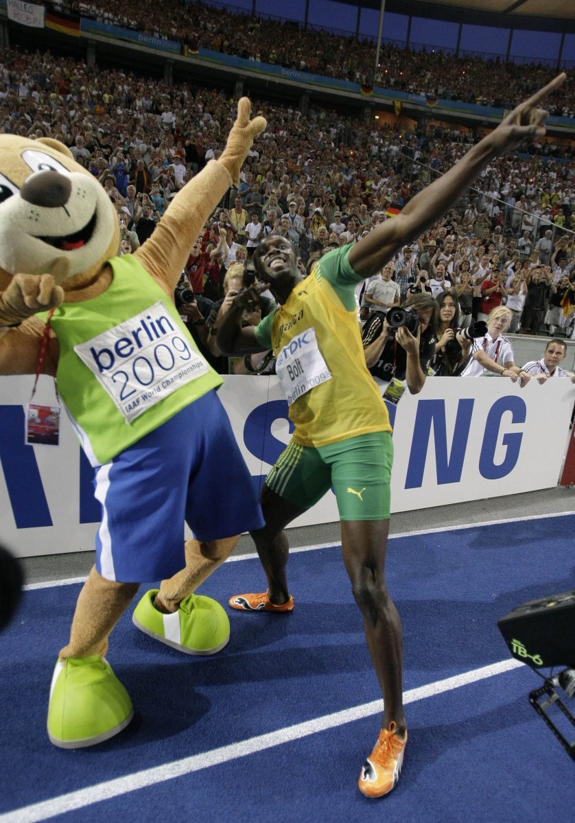 Berlino a Usain Bolt slaví Boltův rekord na dvoustovce!