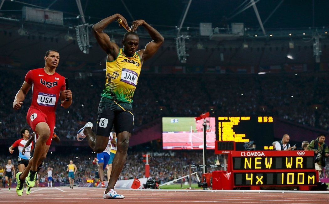 Fenomenální sprinter Usain Bolt získal celkem šesté olympijské zlato, když ve štafetě 4x 100 metrů s jamajským výběrem objhájil prvenství z Pekingu