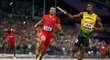 Usain Bolt finišuje, Jamajka ve světovém rekordu obhájila olympijské prvenství z olympiády v Pekingu