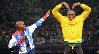 Bolt jako outsider: Na šestistovce proti Farahovi mu nikdo nevěří