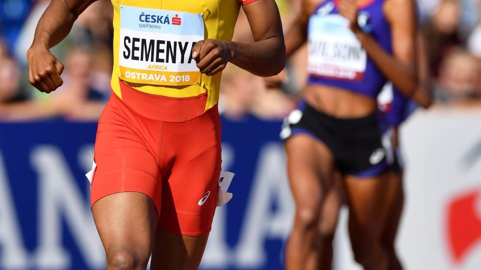 Caster Semenyaová na Zlaté tretře