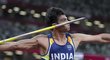 Neeraj Chopra v olympijském finále