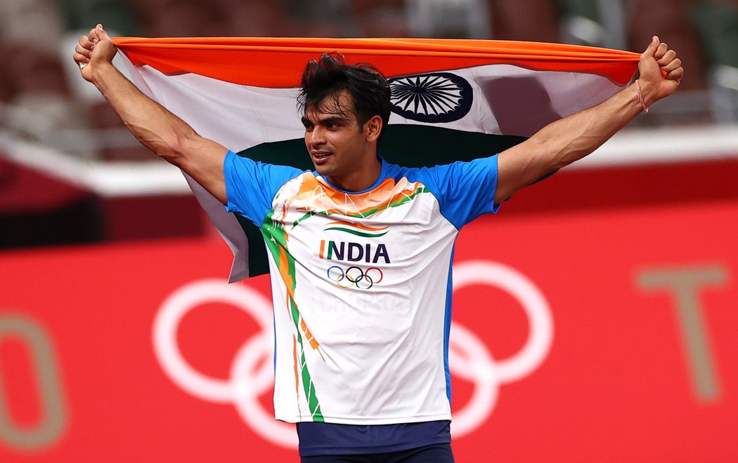 Neeraj Chopra pro Indii vybojoval první atletické zlato v historii
