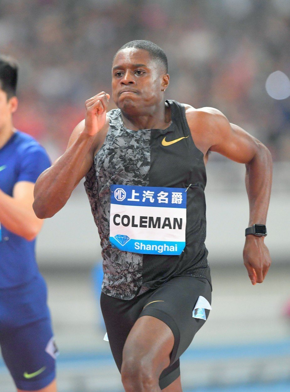 Sprinterská hvězda Christian Coleman přijde kvůli dvouletému distanci o olympijské hry