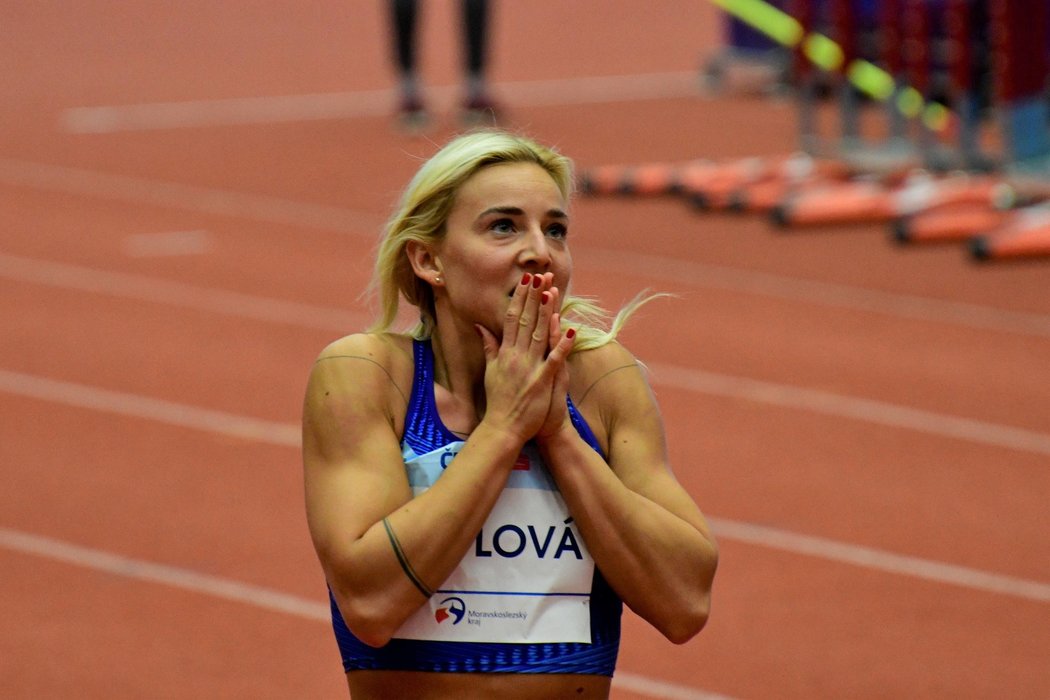 Klára Seidlová na Czech Indoor Gala