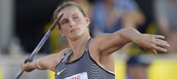 Barbora Špotáková na Diamantové lize v Lausanne krátce po olympiádě v Riu