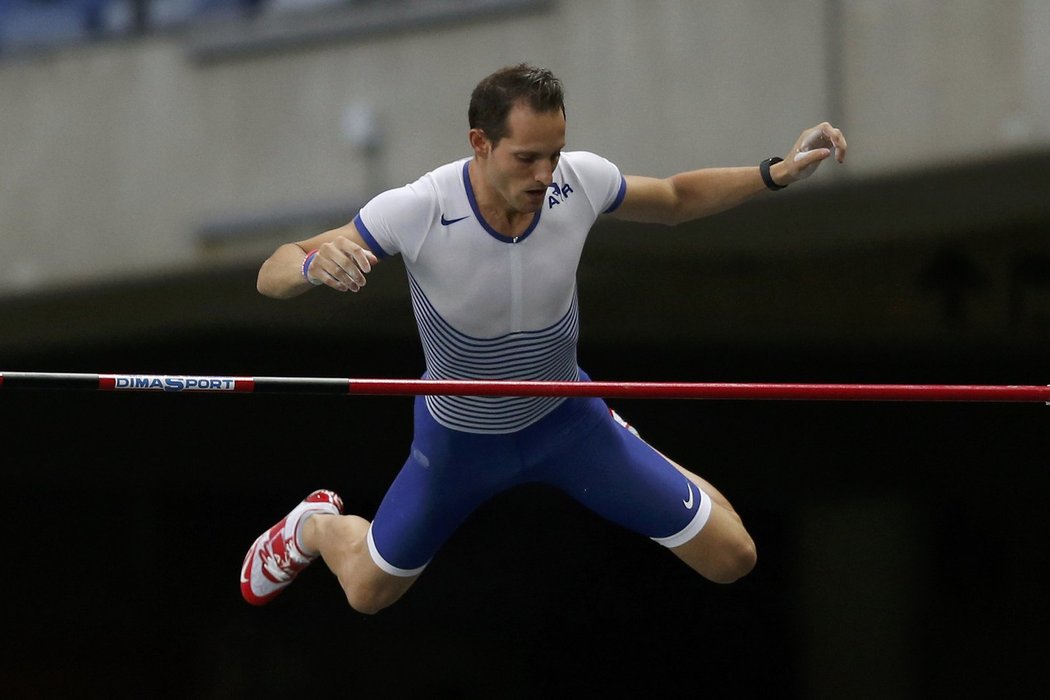 Renaud Lavillenie a jeho pohodlný pokus