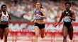 Zuzana Hejnová i při čtvrtém letošním startu na Diamantové lize v běhu na 400 metrů překážek skončila na stupních vítězů, v Londýně obsadila druhou příčku