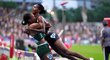 Faith Kipyegonová oslavuje překonání dalšího světového rekordu