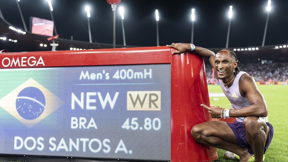 Alison dos Santos v Curychu překonal světový rekord