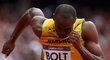Usain Bolt rozběh na trati 200 metrů zvládl a postoupil do semifinále