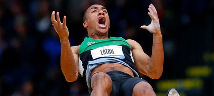 Americký desetibojař Ashton Eaton