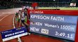 Faith Kipyegonová překonala světový rekord