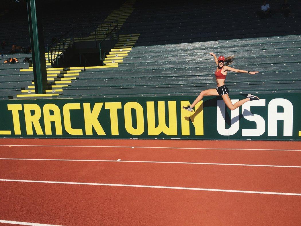 Američanka Kimberley Ficenecová má české kořeny. Sní o tom, že bude závodit na olympijských hrách pod vlajkou České republiky