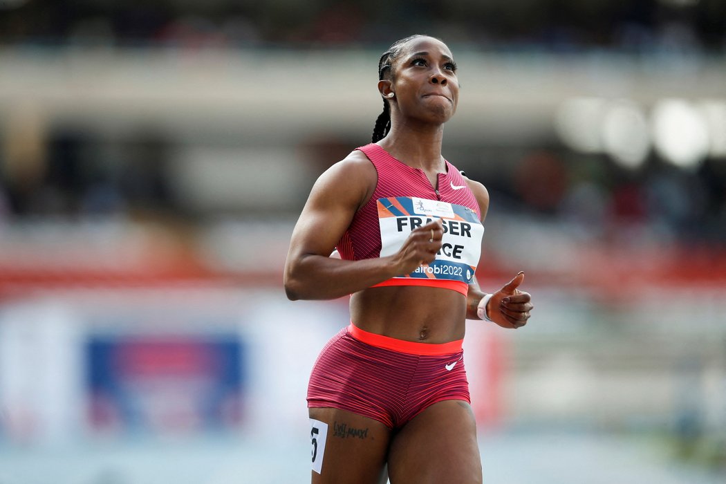 Jamajská sprinterka Shelly-Ann Fraserová-Prycová