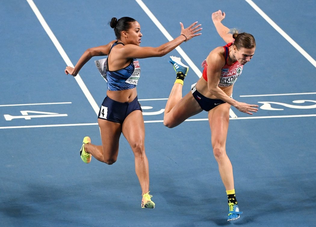 Sprinterka Marcela Pírková na HME prošla do semifinále, ale kvůli zranění nenastoupí